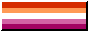 button of the (sunset) lesbian flag